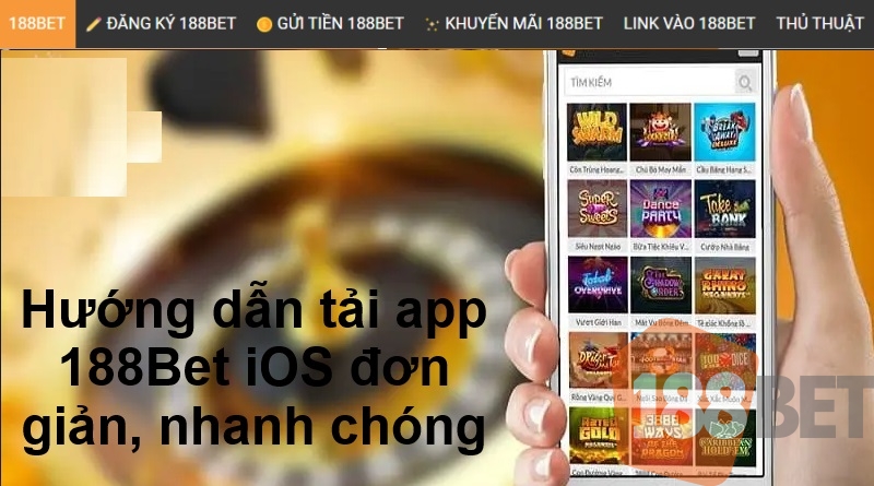 Các Loại Hình Cá Cược Trên 188bet app